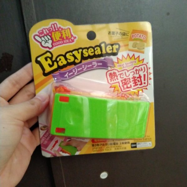 DAISO Easy sealer, perekat plastik, lem penutup plastik TC-1290