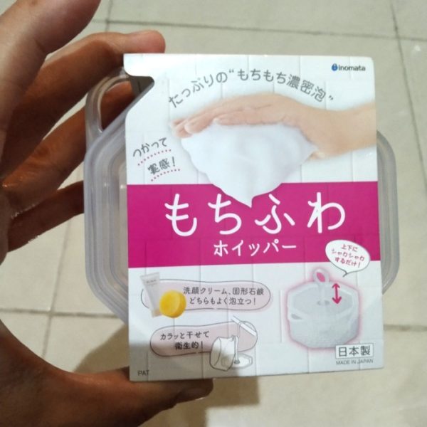 Inomata pembuat busa pembuih sabun made in japan facial foam maker TC-0371