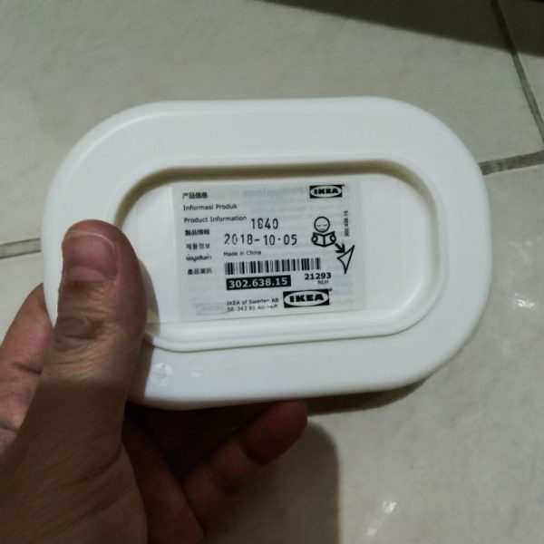 Ikea tempat wadah sabun batang bahan plastik tebal TC-0293 - Image 3