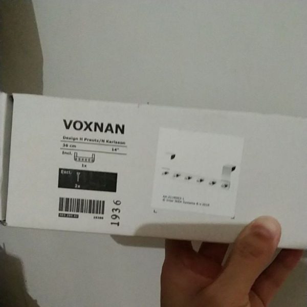 IKEA VOXNAN gantungan pengait hook baju handuk tas selip pintu tanpa bor TC-1058