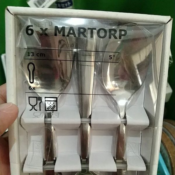 Ikea matorp sendok kecil kopi dan teh 6pc stainless 13cm TC-0874 - Image 2