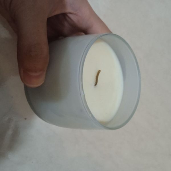 Lilin dalam gelas kaca aromatherapy candle lilin mati lampu TC-0766 - Image 3