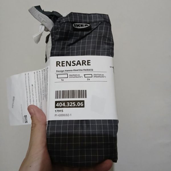 IKEA RENSARE tas baju celana dalam koper 3buah aksesoris organizer bag travelling - Image 2