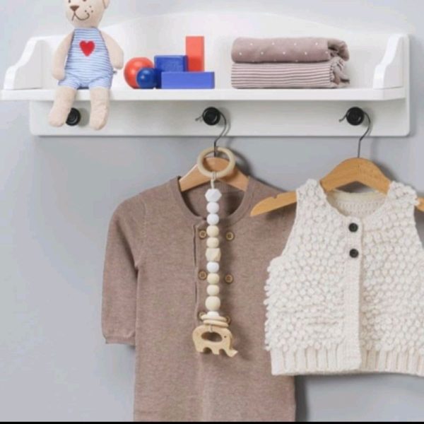 IKEA SOLGUL rak dinding dengan penyimpanan wall rack with hook and shelving TC-0515