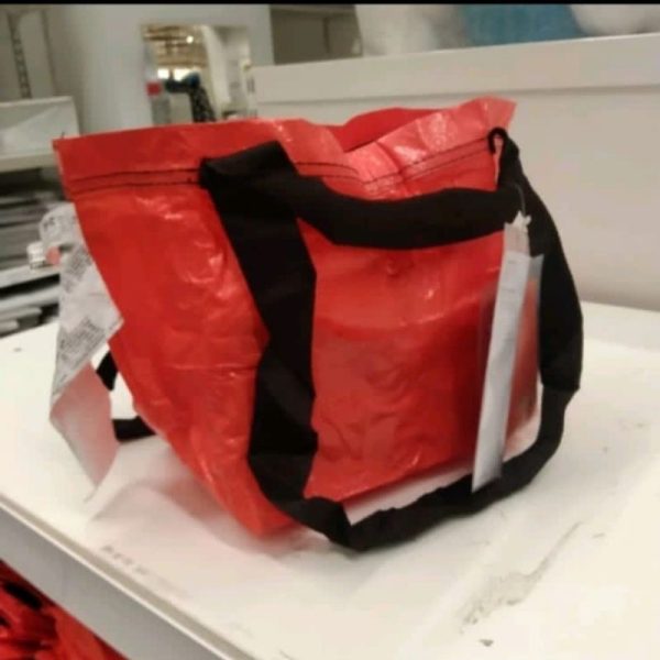 IKEA HELKNAPP tas kantong belanja reusable ukuran kecil 27 x27 cm TC-1327 - Image 2