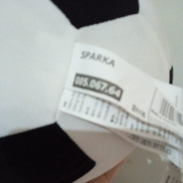 IKEA SPARKA boneka sepak bola hitam putih 20 cm soft football doll TC-0517 - Image 2