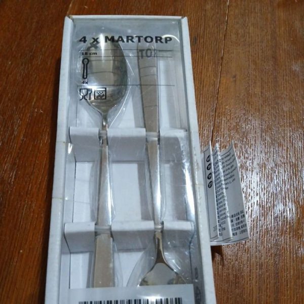 IKEA MARTORP sendok panjang smooties 4pc stainless steel TC-0345 - Image 2