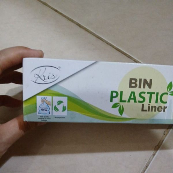 Kris Bin plastic liner extract lemon 12L isi 40pc kantong sampah trash bag TC-0011 - Image 2