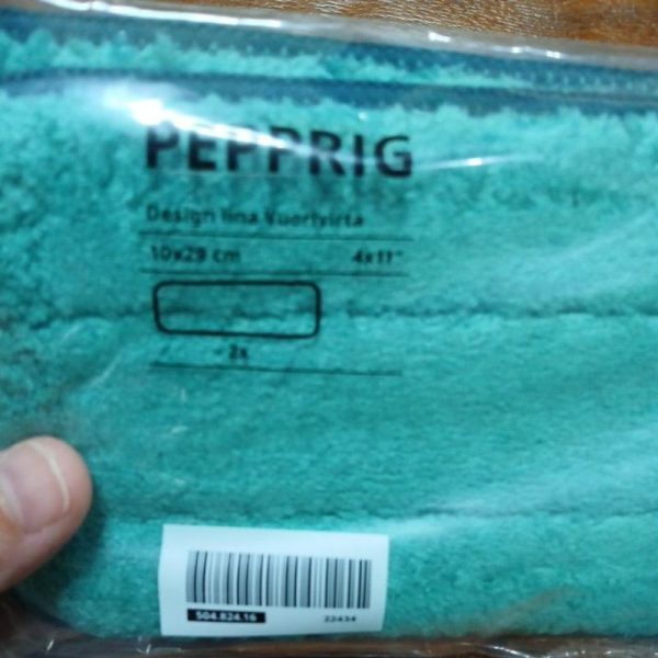 IKEA PEPPRIG refill kain pel microfiber 10x29cm isi 2buah - Image 2