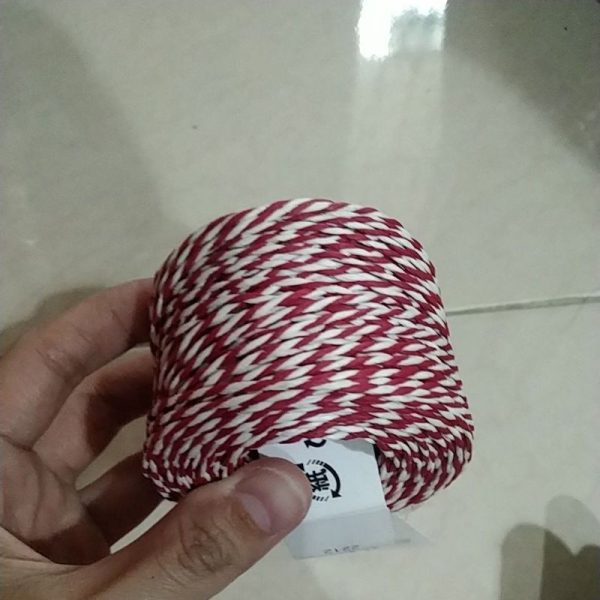 IKEA tali pita kado hadiah goodie bag 40 meter bahan kertas merah putih TC-1082