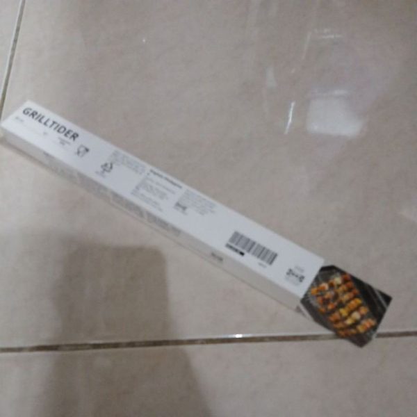 IKEA GRILLTIDER tusuk sate sosis panjang 30cm bahan bambu 50pc