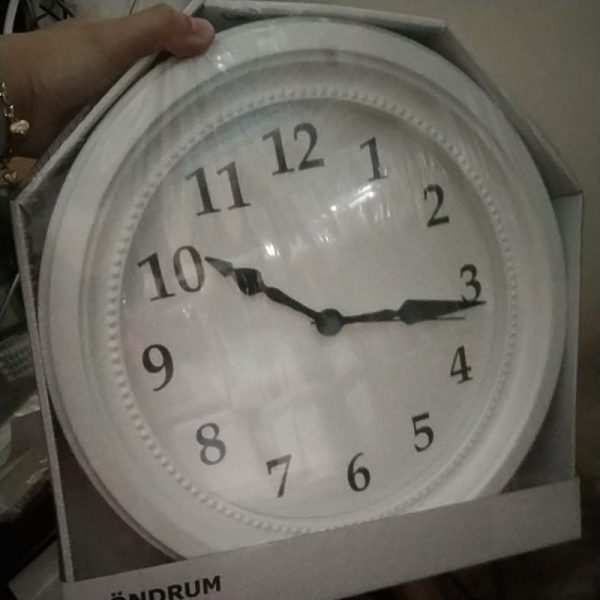 IKEA SONDRUM jam dinding besar 35cm tidak berisik wallclock TC-1318