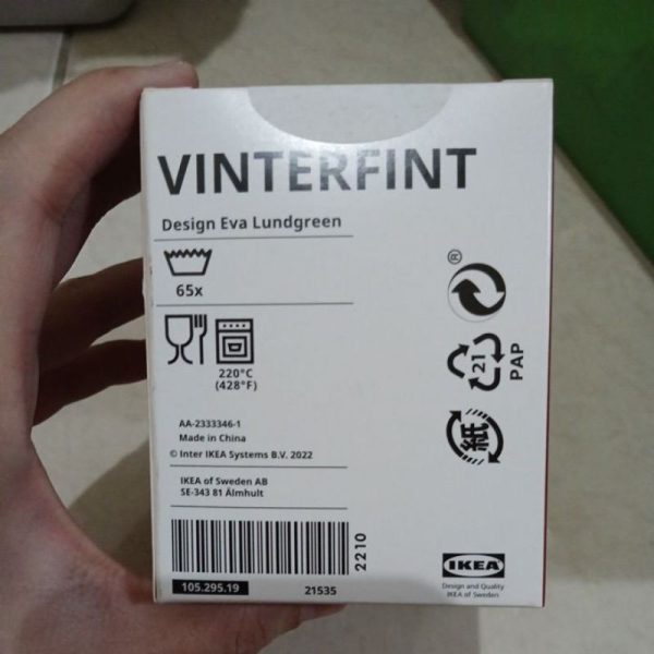 IKEA VINTERFINT kertas baking cupcake bahan kertas 65pc TC-0146 - Image 4