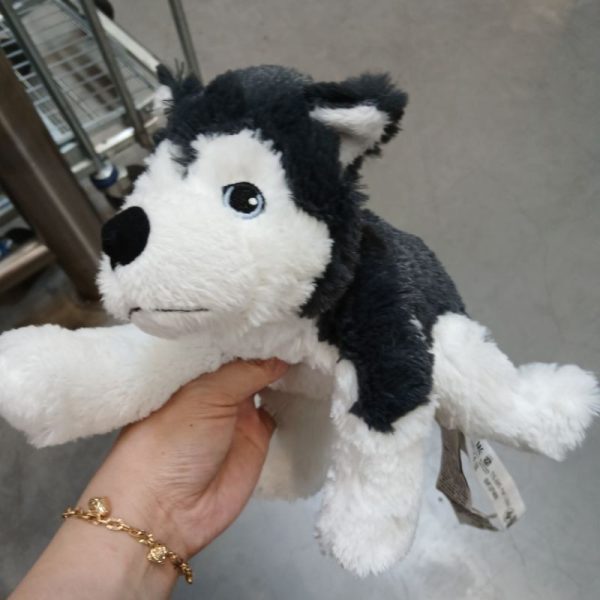 IKEA LIVLIG boneka anjing siberian kecil 27 cm mini siberian husky - Image 2