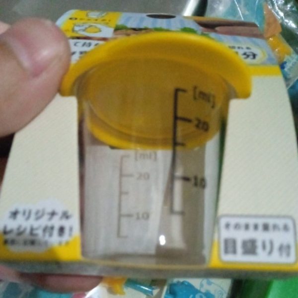 Dressing cup mini measuring cup 33 ml dengan tutup cup bento TC-0910 - Image 2