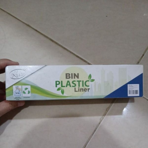 Kris Bin plastic liner extract lemon 12L isi 40pc kantong sampah trash bag TC-0011