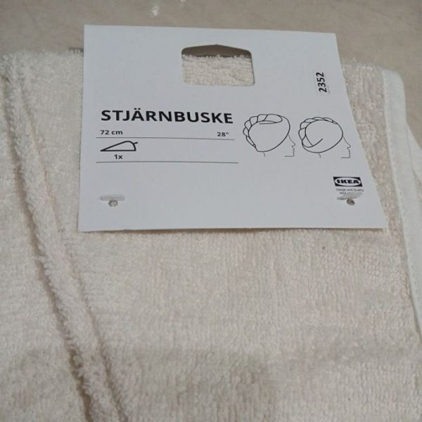 IKEA STJARNBUSKE handuk rambut basah hair towel - Image 2