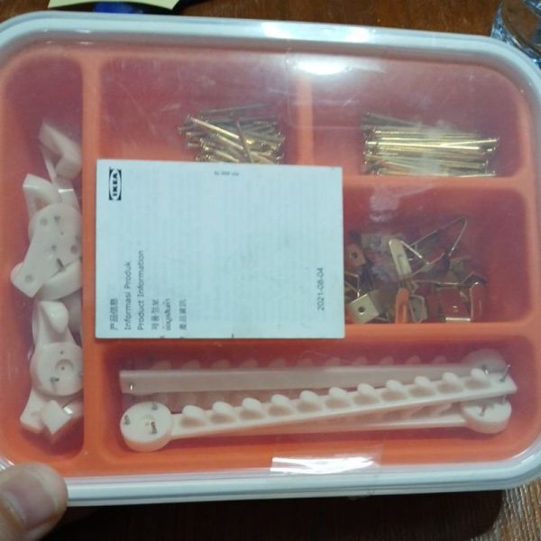 IKEA FIXA hook pengaturan frame dinding pengait pigura paku 116pc - Image 2