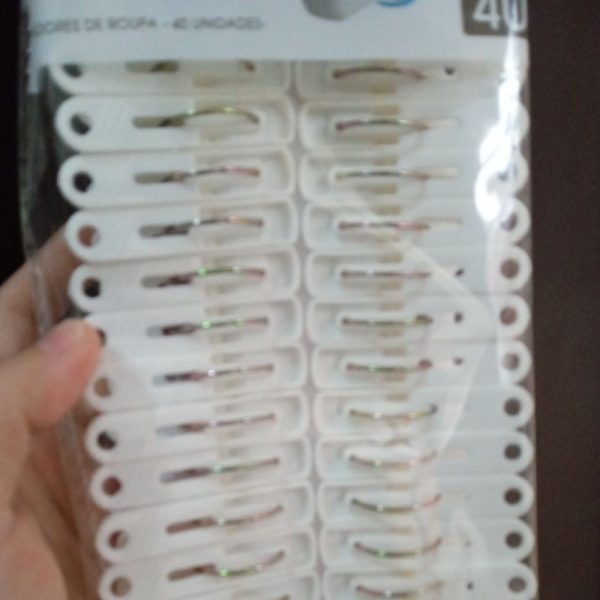 Daiso jepitan baju  40pc jepit jemuran clothes pins TC-0458 - Image 3