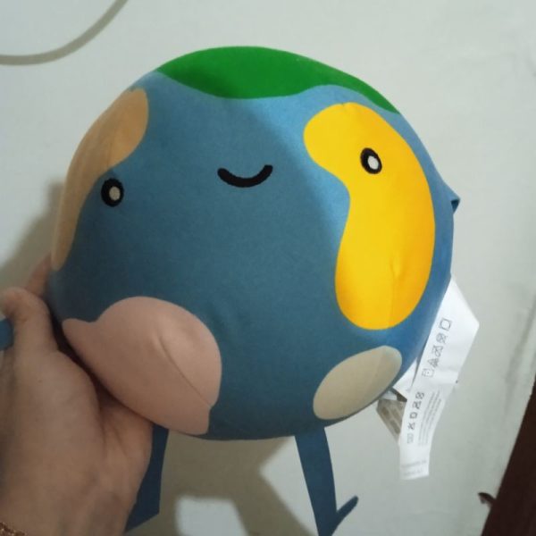 IKEA AFTONSPARV boneka bentuk bola bumi globe 20 cm soft toys doll TC-0326