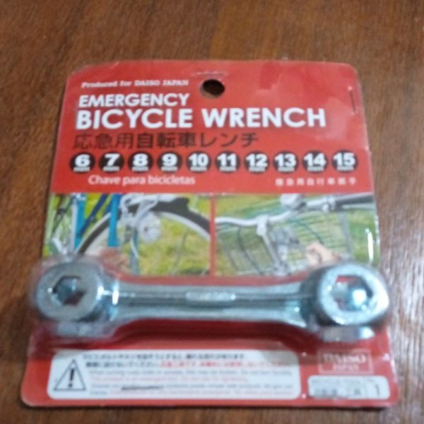 DAISO emergency bicycle wrench kunci ring darurat sepeda TC-1113 - Image 3