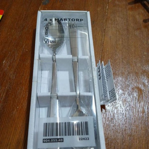 IKEA MARTORP sendok panjang smooties 4pc stainless steel TC-0345