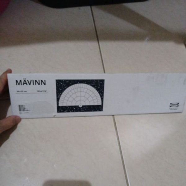 IKEA MAVINN poster setengah lingkaran bisa ditulis memo pengumuman 50 x 35 cm TC-0004