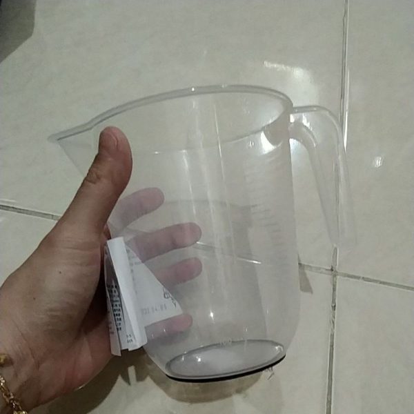 IKEA BEHOVA gelas ukur plastik dengan alas anti slip measuring glass 1L TC-0336