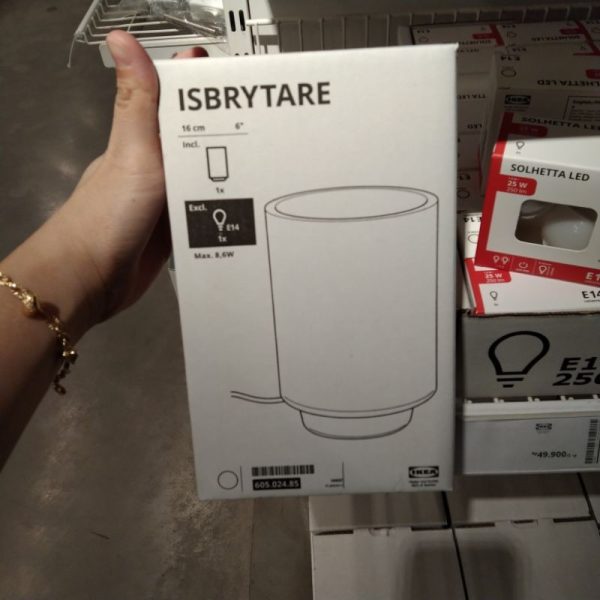 IKEA ISBRYTARE lampu meja bahan kaca table lamp TC-1122