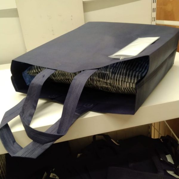 IKEA tas kantong belanja reusable 35 x46 cm navy TC-0973