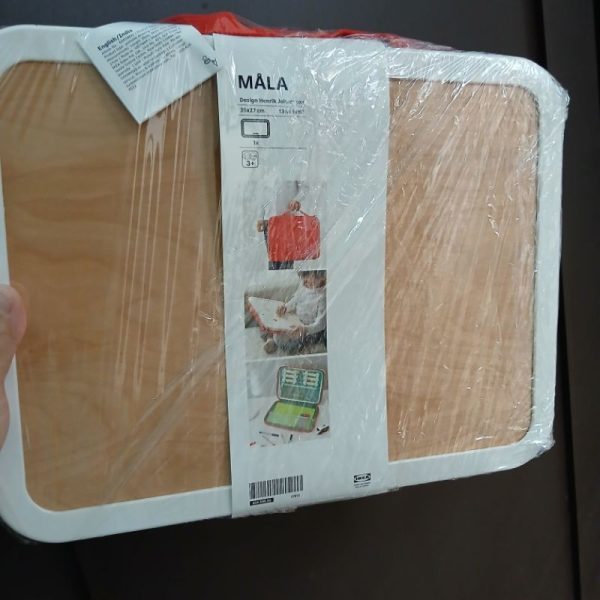 IKEA MALA Kotak gambar penyimpanan kertas A4 portabel 35 x 27 cm TC-1025