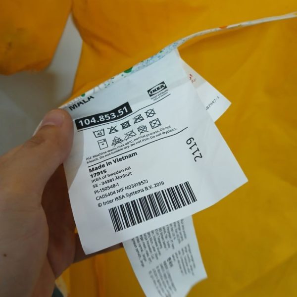 IKEA MALA celemek anak DIY anti air waterproof lengan panjang - Image 4