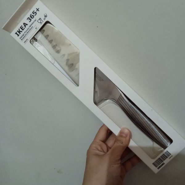 Ikea pisau potong sayur dan daging vegetable santoku knife 16 cm stainless TC-1129