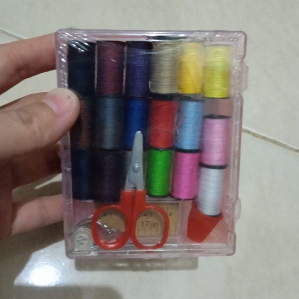 Sewing kit box perlengkapan jahit kotak benang jahit TC-1037