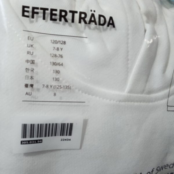 IKEA EFTERTRADA hoodie lengan panjang untuk anak anak baju dingin TC-0765 - Image 4