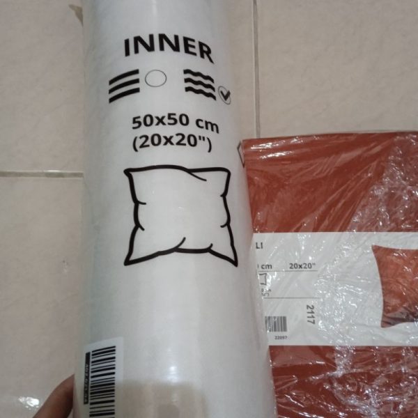 IKEA INNER GURLI bantal sofa dan sarung 50 x 50 cm cushion TC-1223 - Image 2