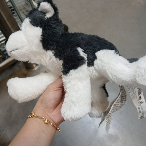 IKEA LIVLIG boneka anjing siberian kecil 27 cm mini siberian husky