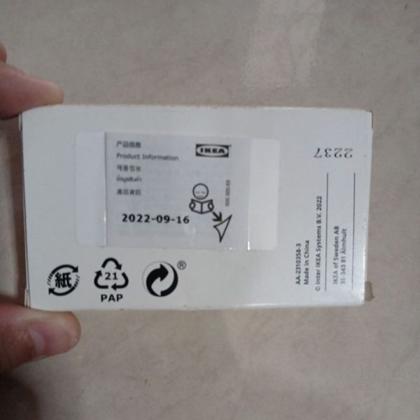 IKEA HOGAFFEL hook dinding pengait gantungan kecil 3pc - Image 3