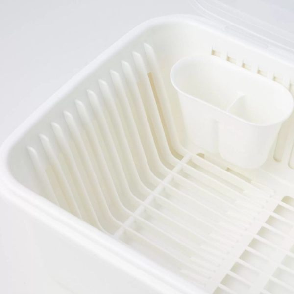 FULLARD ikea rak piring besar dengan tutup bahan plastik dish rack - Image 2