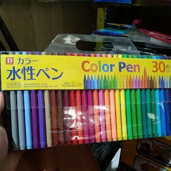 DAISO color pen 30pc spidol mewarnai anak anak TC-0774 - Image 2