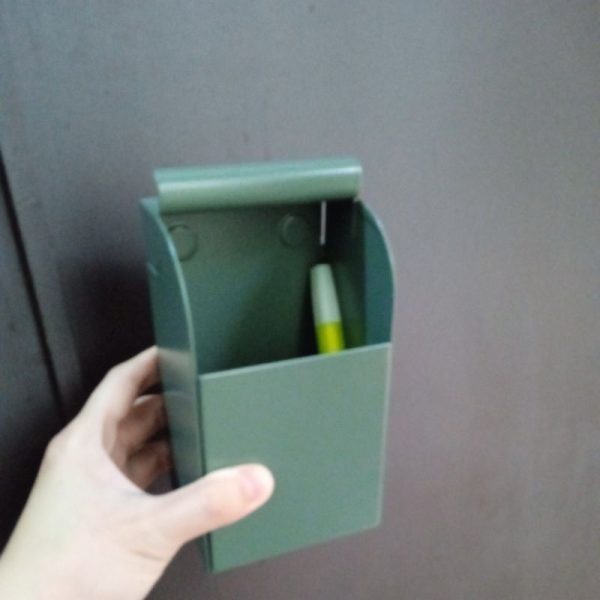 IKEA REJSA organiser meja kerja 2in1 bahan baja 9 x 17 x 7.5 cm tempat kartu nama TC-1125 - Image 3