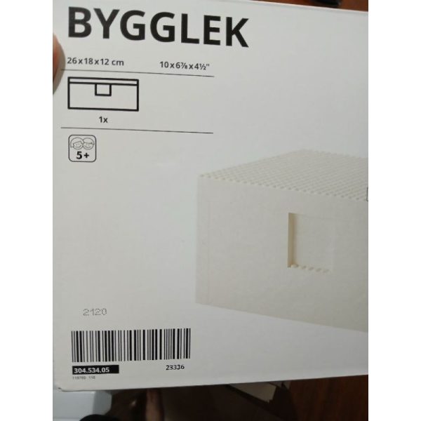 IKEA BYGGLEK X LEGO kotak box mainan blok lego 26 x 18 x 12 cm TC-0581 - Image 3