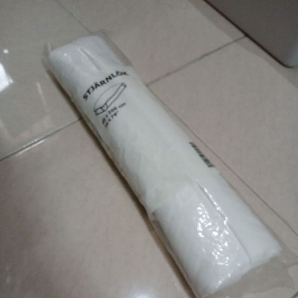 IKEA STJARNLOK pelindung kasur bahan poliester single bed 90 x 200 cm matras protector