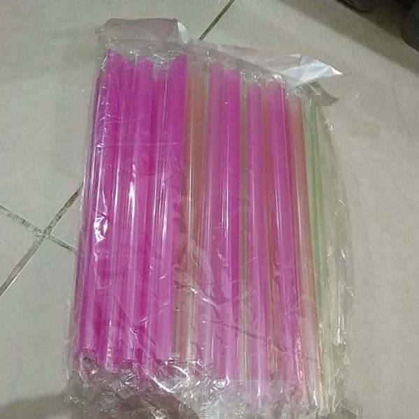 Sedotan steril bubble jumbo 50 pc boba straw TC-1047