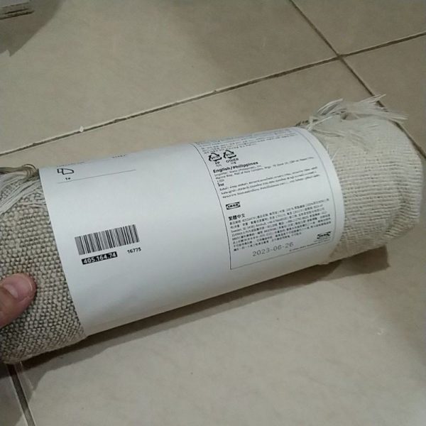 Ikea gunnemor selimut klasik 2 warna bolak balik dengan rumbai halus tutup sofa 170 x 130 cm TC-0724 - Image 3