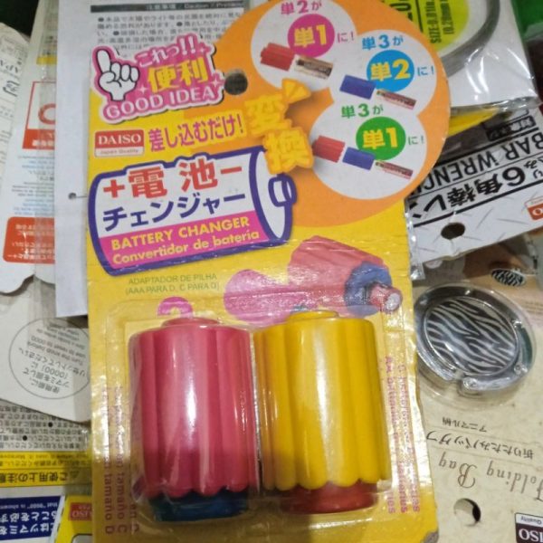 DAISO batre konverter / converter baterai 2pc TC-0562