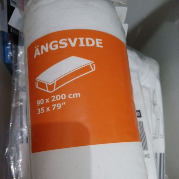 IKEA ANGSVIDE matrass protector pelindung kasur single anti noda 90 x 200 cm