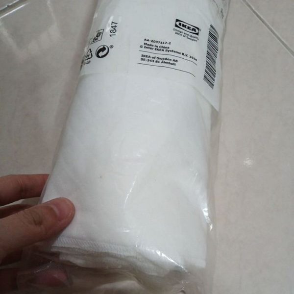 IKEA STJARNLOK pelindung kasur bahan poliester single bed 90 x 200 cm matras protector - Image 3