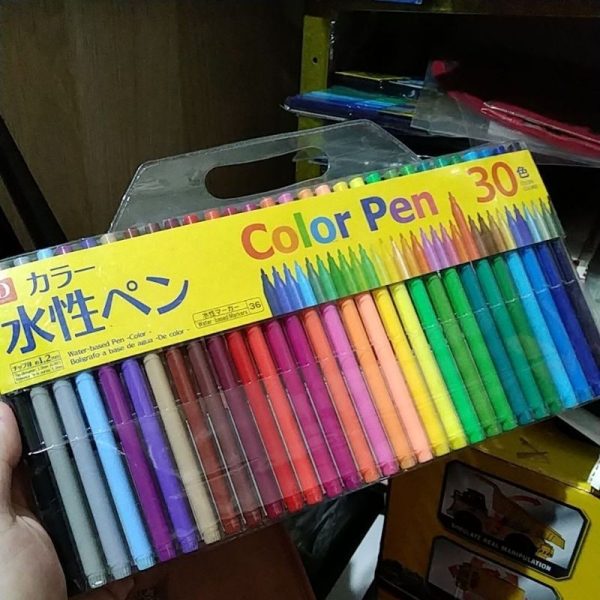 DAISO color pen 30pc spidol mewarnai anak anak TC-0774