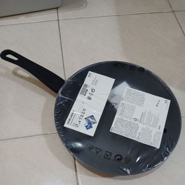 IKEA HEMLAGAD wajan penggorengan besar 28 cm anti lengket teflon kuali goreng TC-1145 fry pan